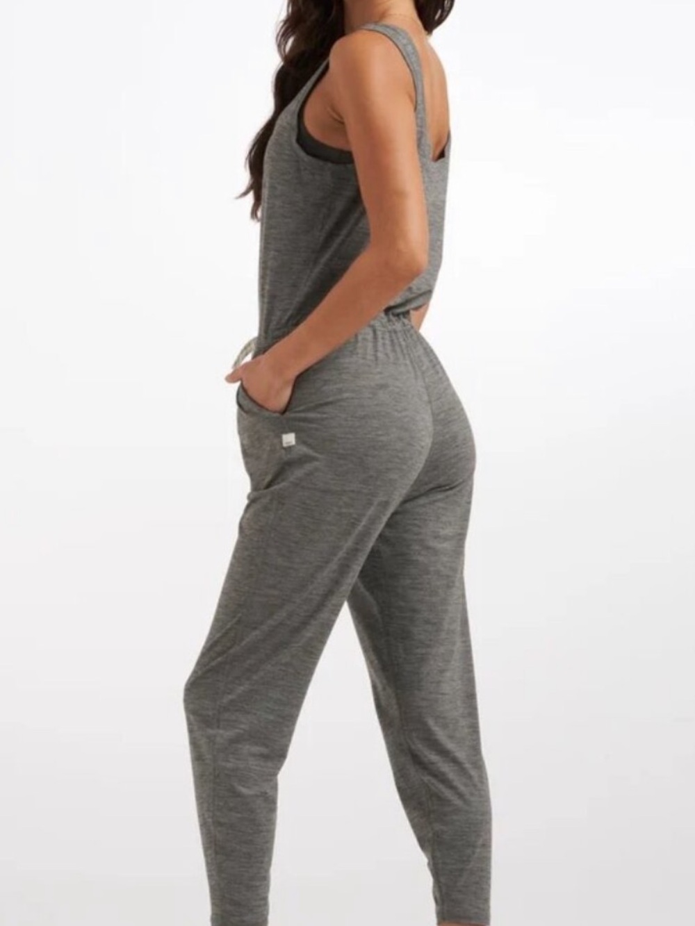 Vuori Lux Harem Jumpsuit
Sleeveless Lightweight Heather
Gray Medium xs - Picture 2 of 16